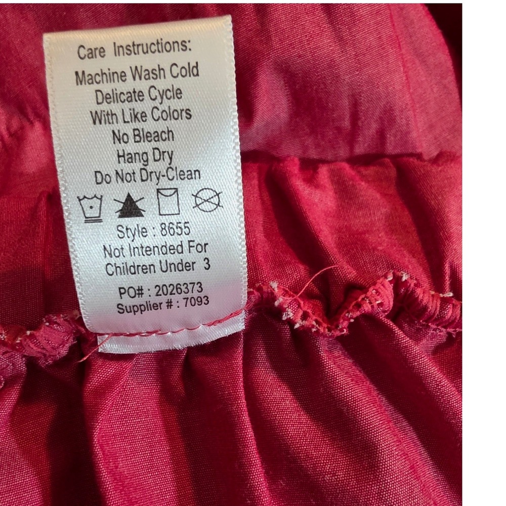 WEISSMAN SA Square Neck Pink Patchwork Floral sty… - image 9